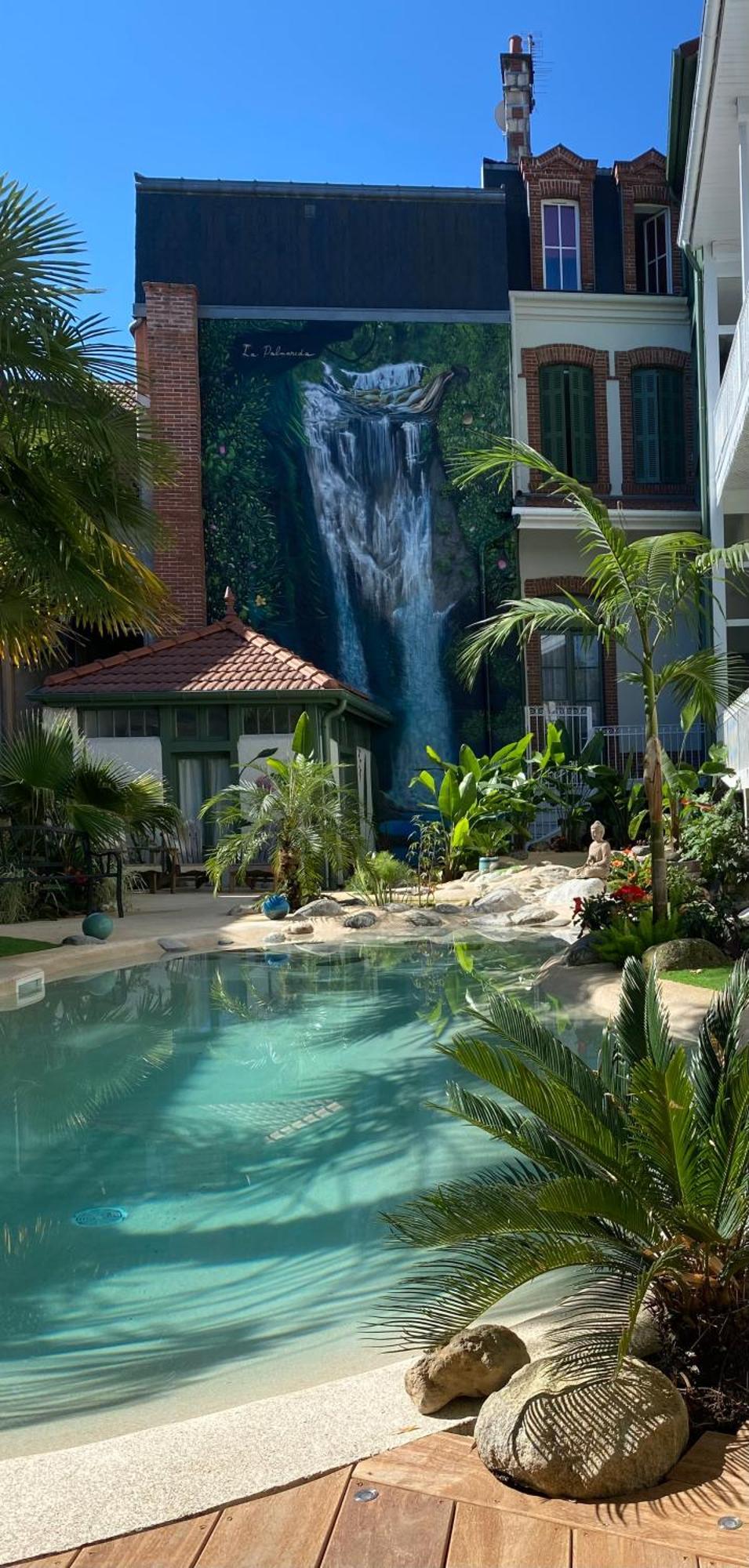 Appt Ambiance Boheme 2 Ch Piscine Lagon Apartment ตาร์บ ภายนอก รูปภาพ